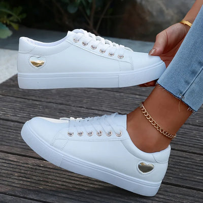 Elodie - Low Top Lace-Up Sneakers