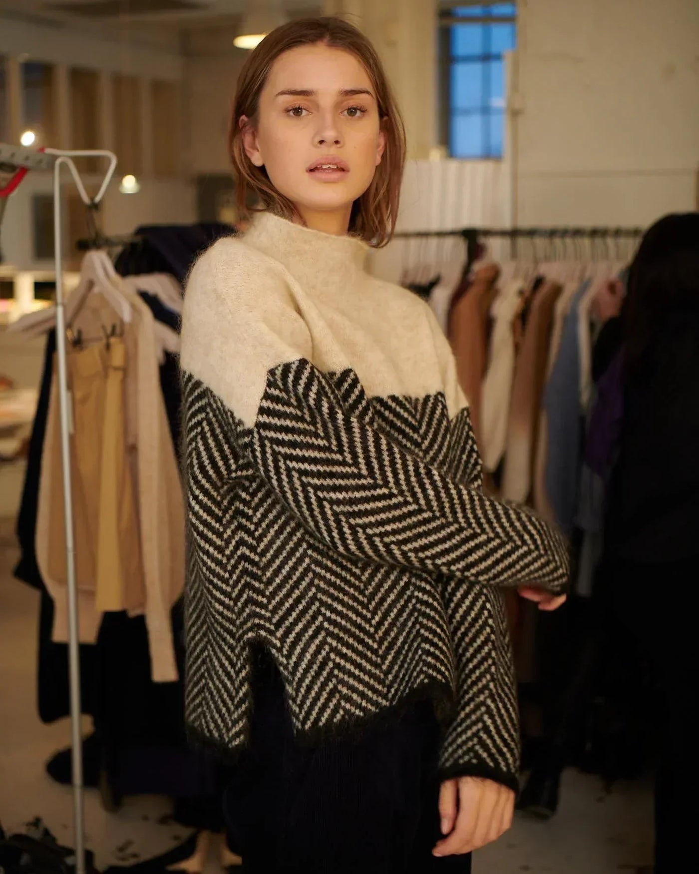 Adelie - Premium Turtleneck in Fine Knit