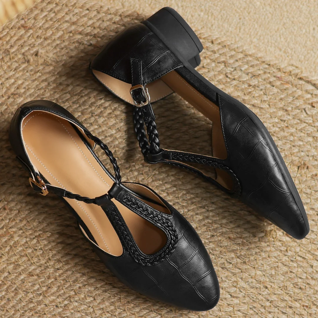 Mabel&June™ - Kepa Leather Mary Janes