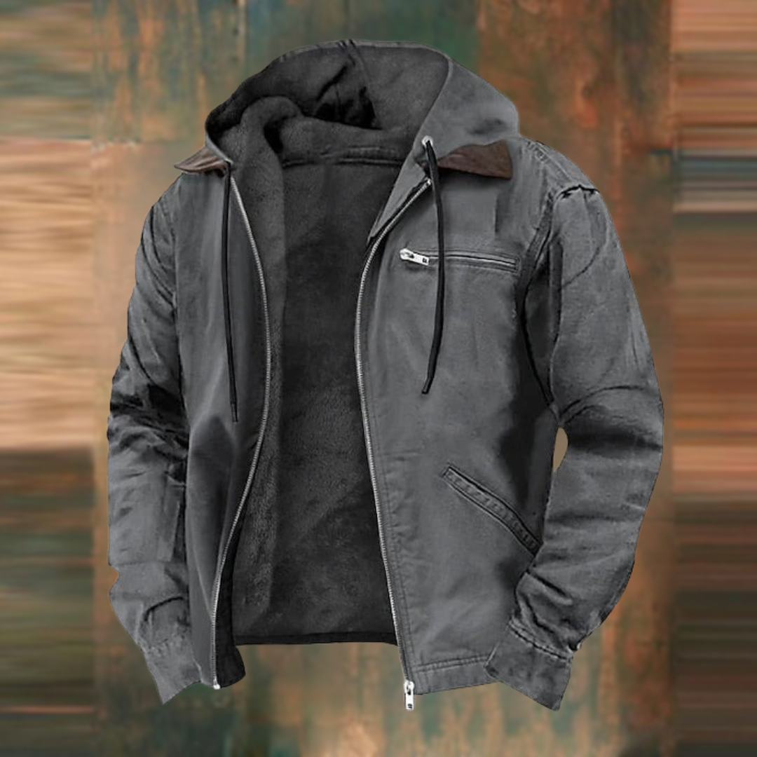 Benjamin - Zipper Hooded Jacket
