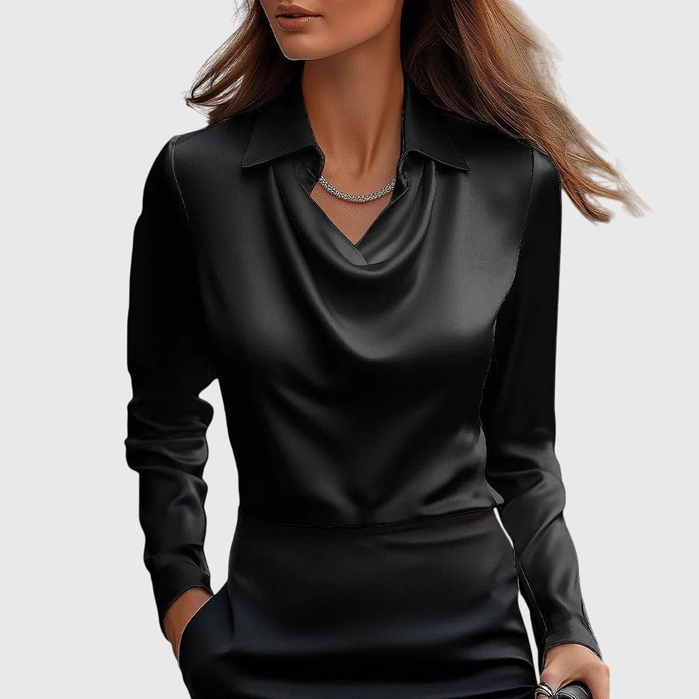 Ariane - Elegant Satin Blouse
