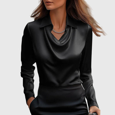 Ariane - Elegant Satin Blouse