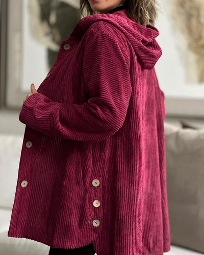 Stephanie - Very comfortable hooded jacket