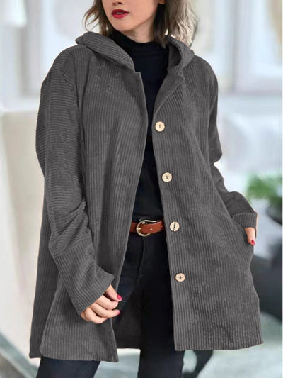 Stephanie - Very comfortable hooded jacket