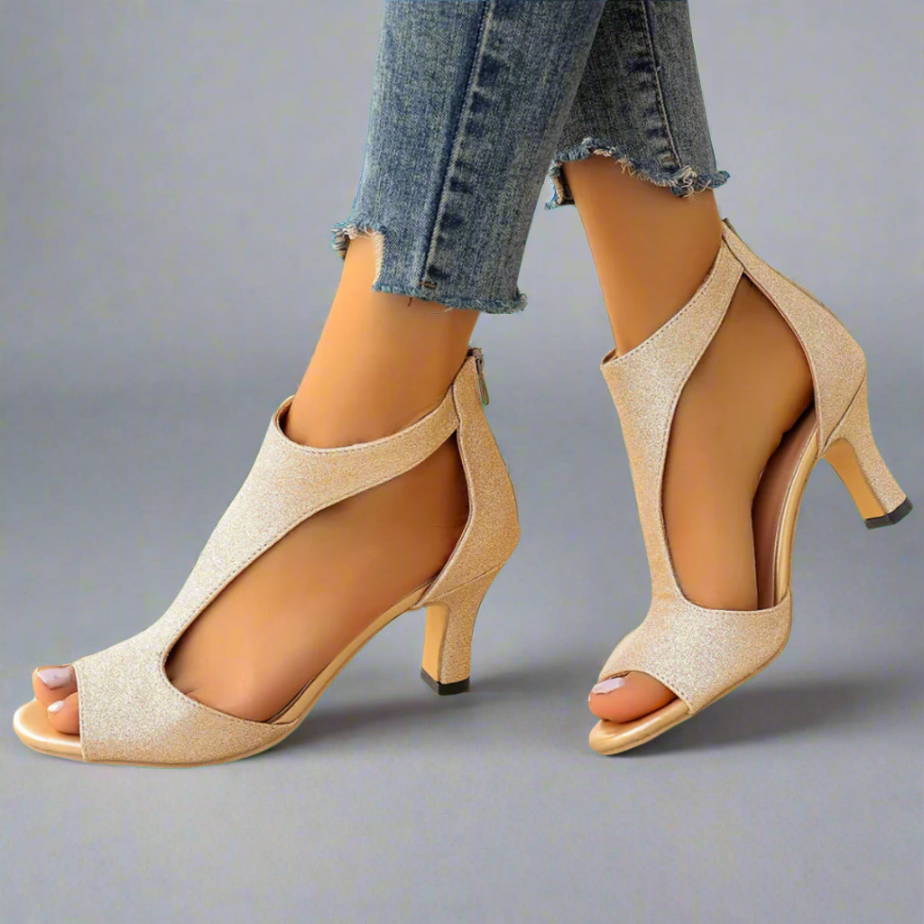 Heidrun - Orthopedic Elegant and Comfortable Heeled Sandals