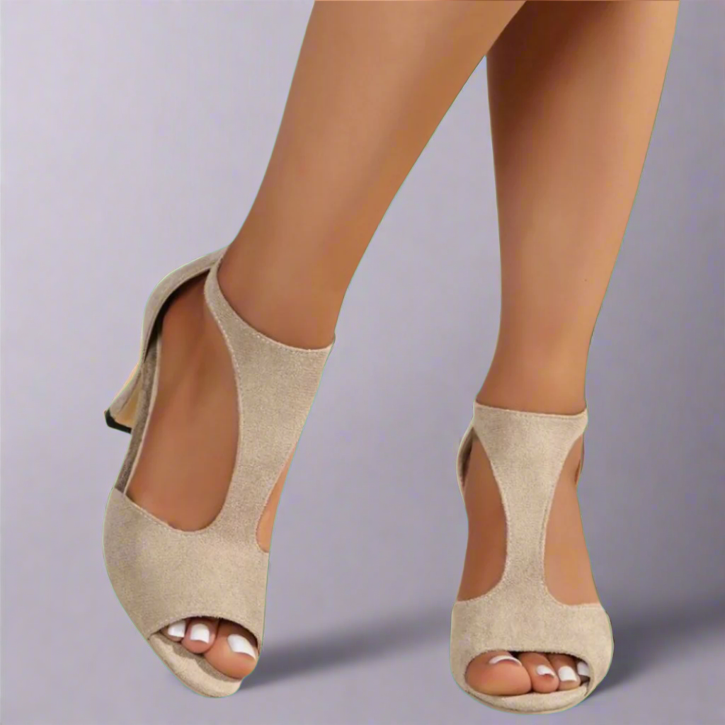 Débora - Elegant Open Toe Orthopedic Sandals