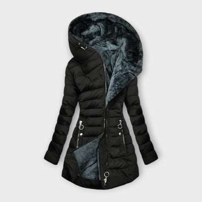Beatrice - Warm Coat With Ecopeluche Lining