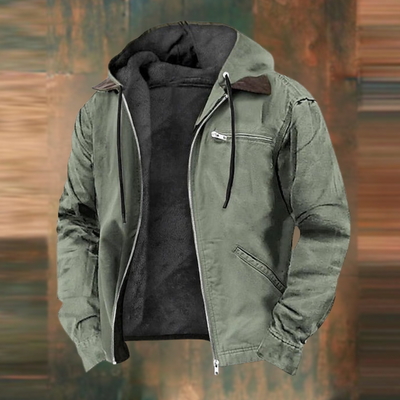 Benjamin - Zipper Hooded Jacket