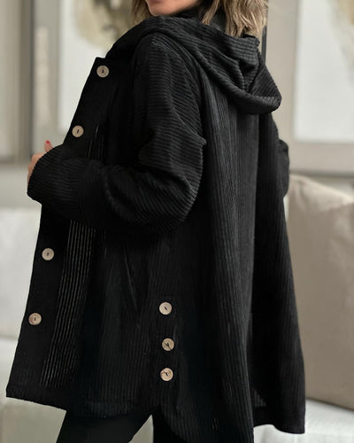 Stephanie - Very comfortable hooded jacket