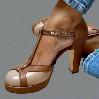 Criselmara - Elegant and Comfortable Heeled Orthopedic Sandals