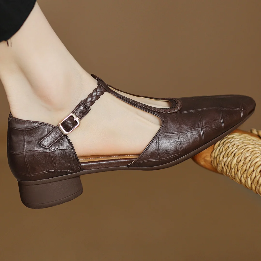 Mabel&June™ - Kepa Leather Mary Janes