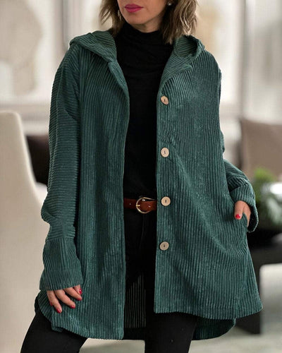 Stephanie - Very comfortable hooded jacket