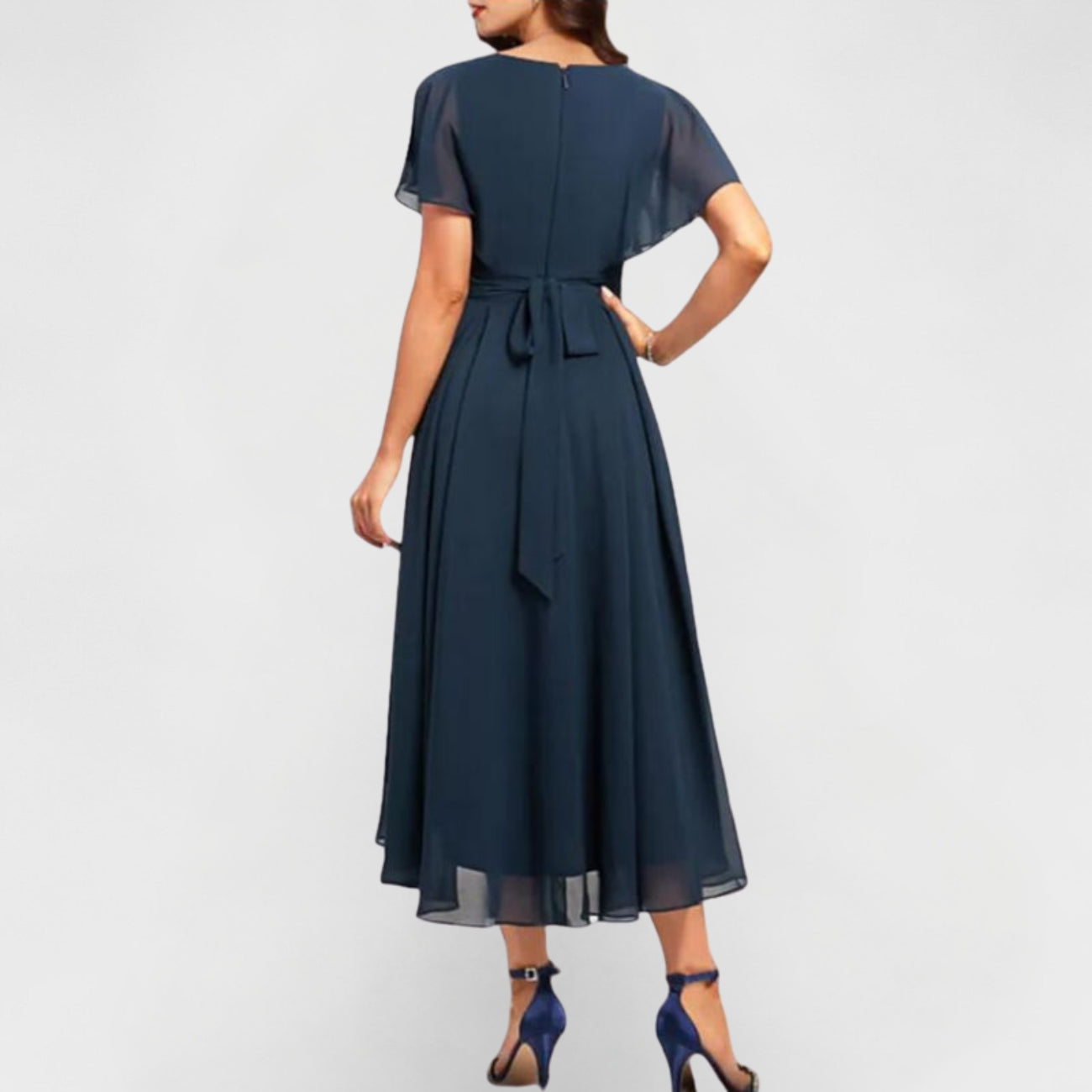 Catalina | Flowing V-Neck Maxi Dress