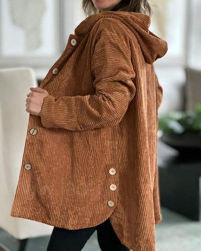 Stephanie - Very comfortable hooded jacket