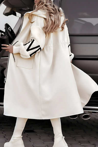 Hailey - Elegant Hooded Coatigan