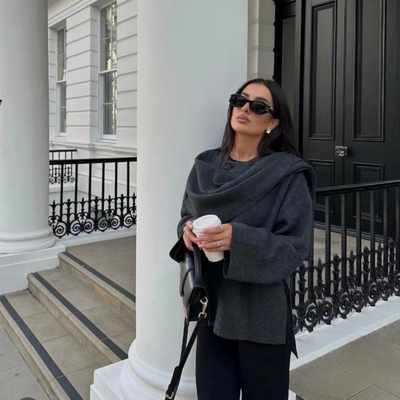 Kaleide - Elegant Coat In Quality Fabric