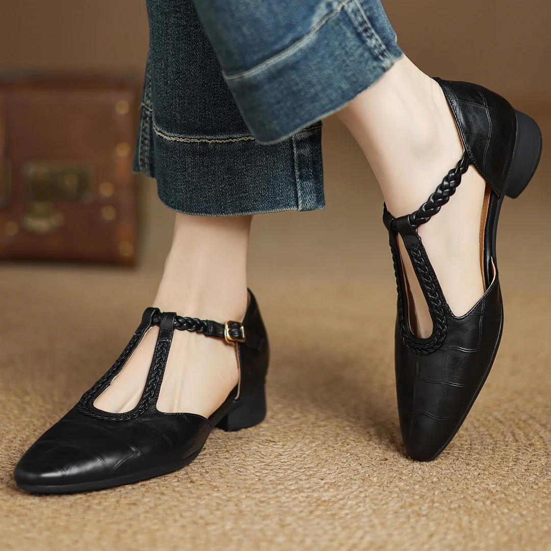 Mabel&June™ - Kepa Leather Mary Janes