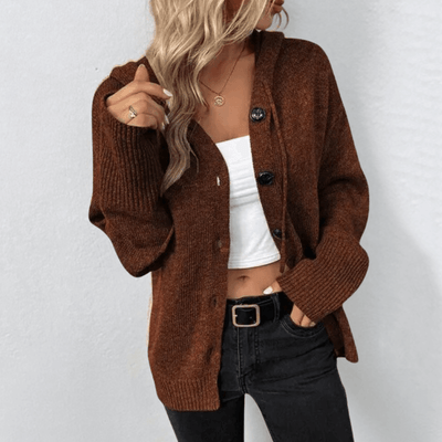 Brittan - Knit Cardigan with Buttons