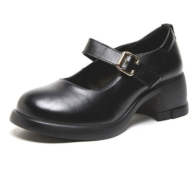 Mabel&June™ - Agnes Leather Mary Janes