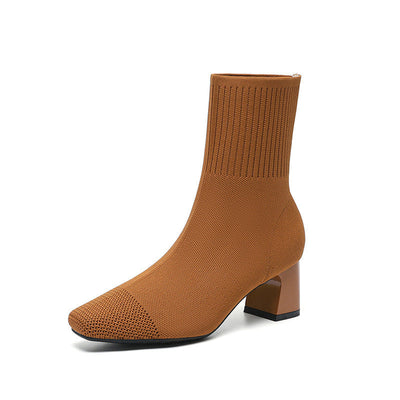 Orthopedic Knitted Boots Elegance and Comfort for Everyday