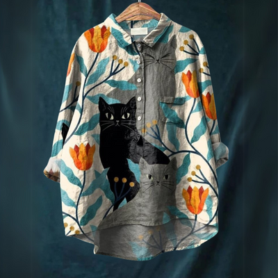 Lucy | Cat Art Shirt