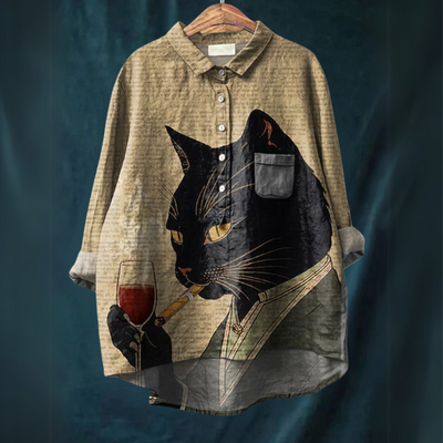 Lucy | Cat Art Shirt