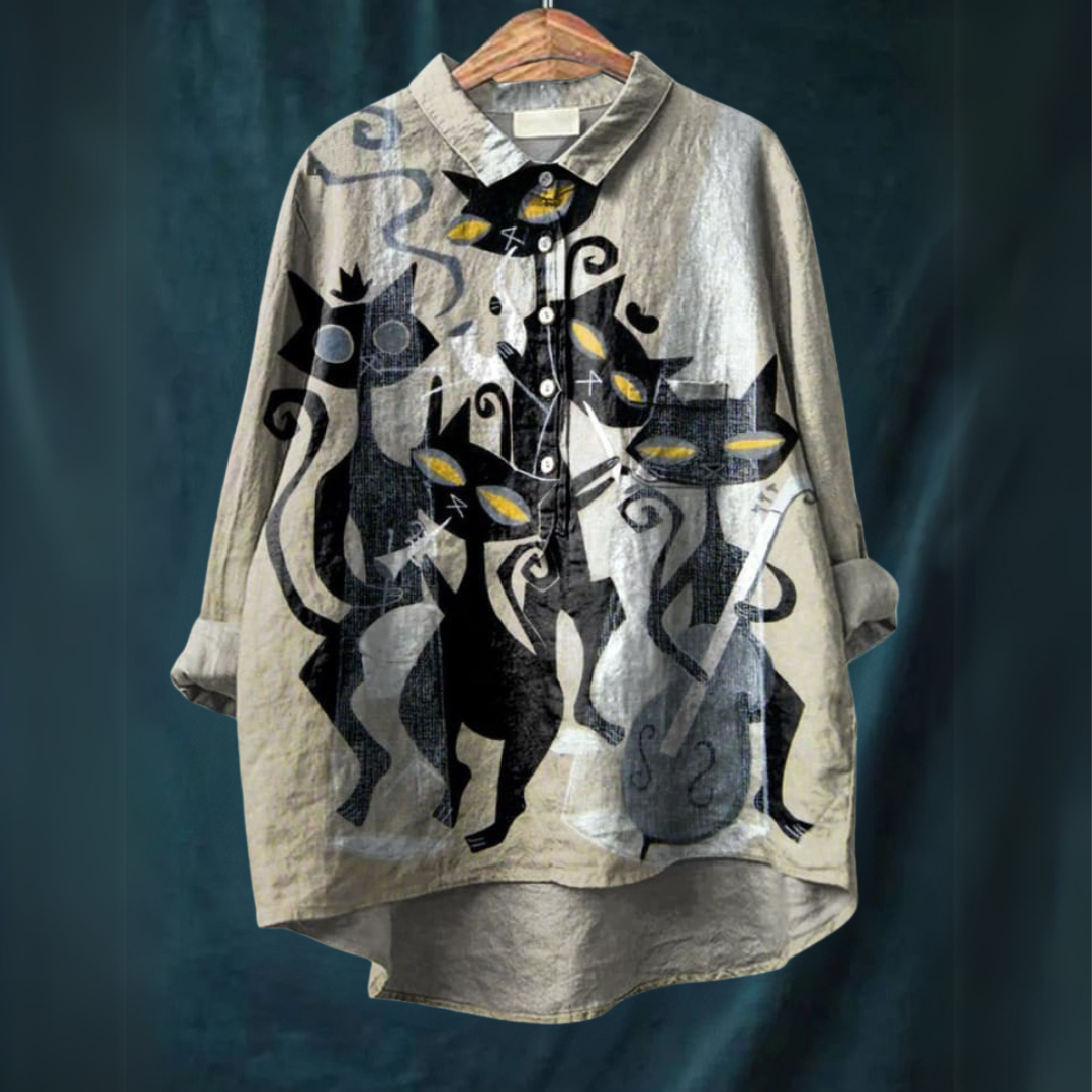 Lucy | Cat Art Shirt
