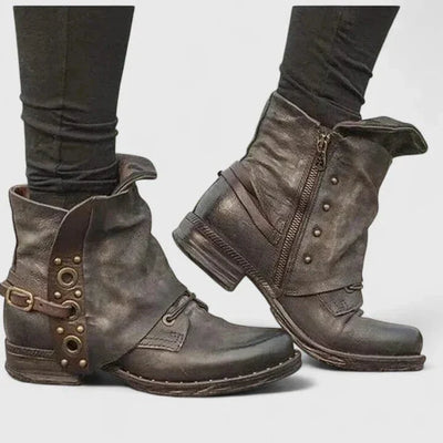 Brielle - Orthopedic Western Boots