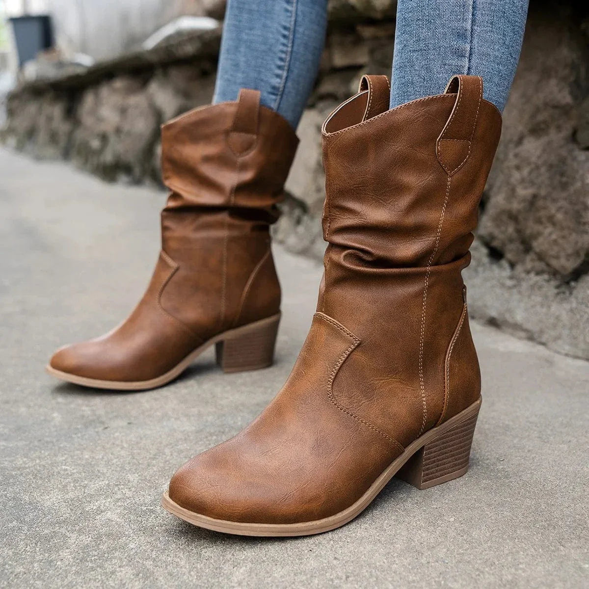 Silvana - Orthopedic Western Boots