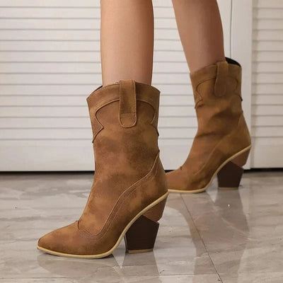 Mabelle - Orthopedic Western Boots