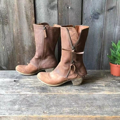 Clara - Orthopedic Western Boots