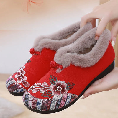 Jade - Plucked thickened fashion shoes