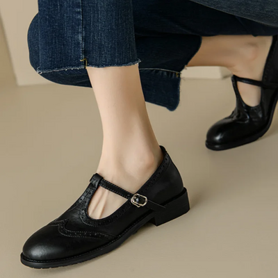 Mabel&June™ - Elegant T-Strap Mary Janes