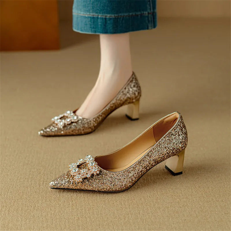 Mabel&June™ - Gloria Glitter Pumps
