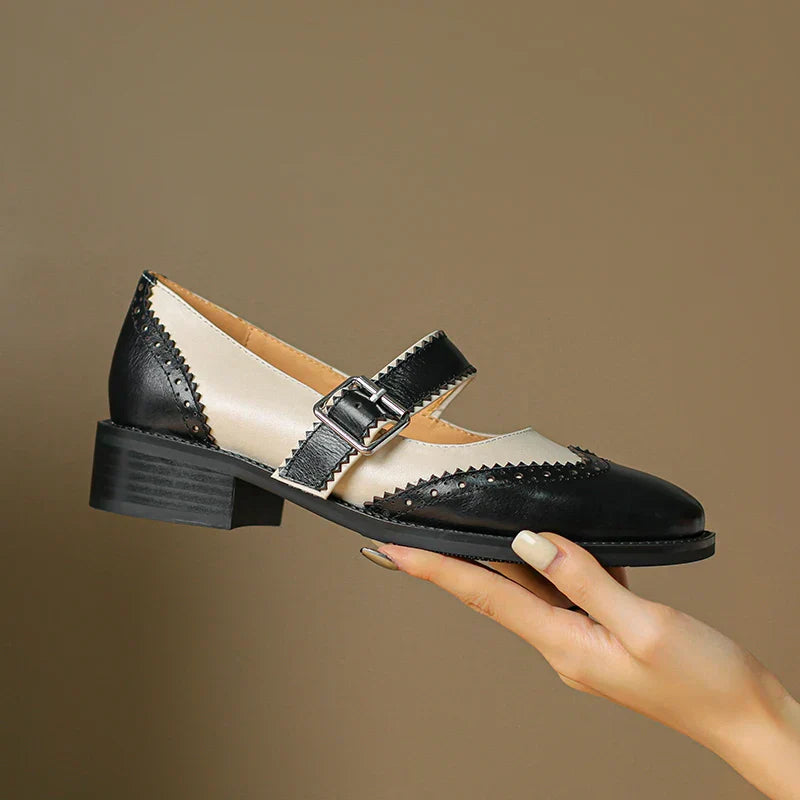 Mabel&June™ - Miana Leather Mary Janes
