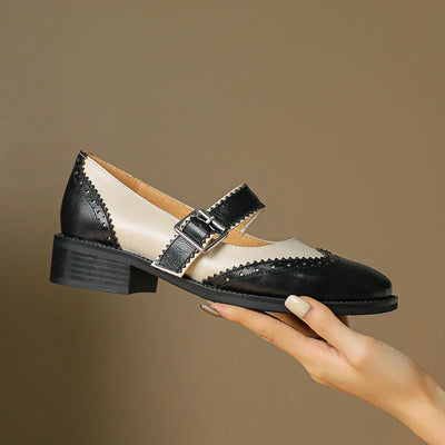 Mabel&June™ - Miana Leather Mary Janes