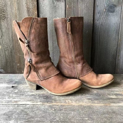 Clara - Orthopedic Western Boots