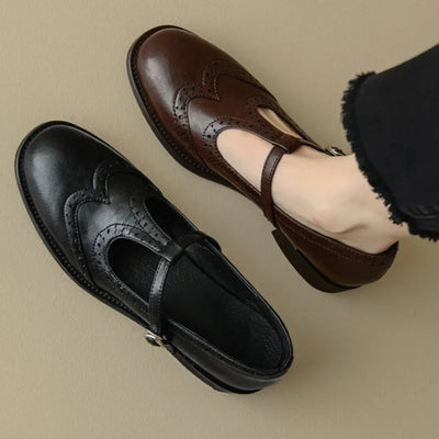 Mabel&June™ - Elegant T-Strap Mary Janes