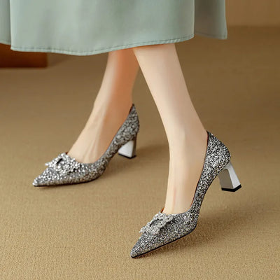 Mabel&June™ - Gloria Glitter Pumps