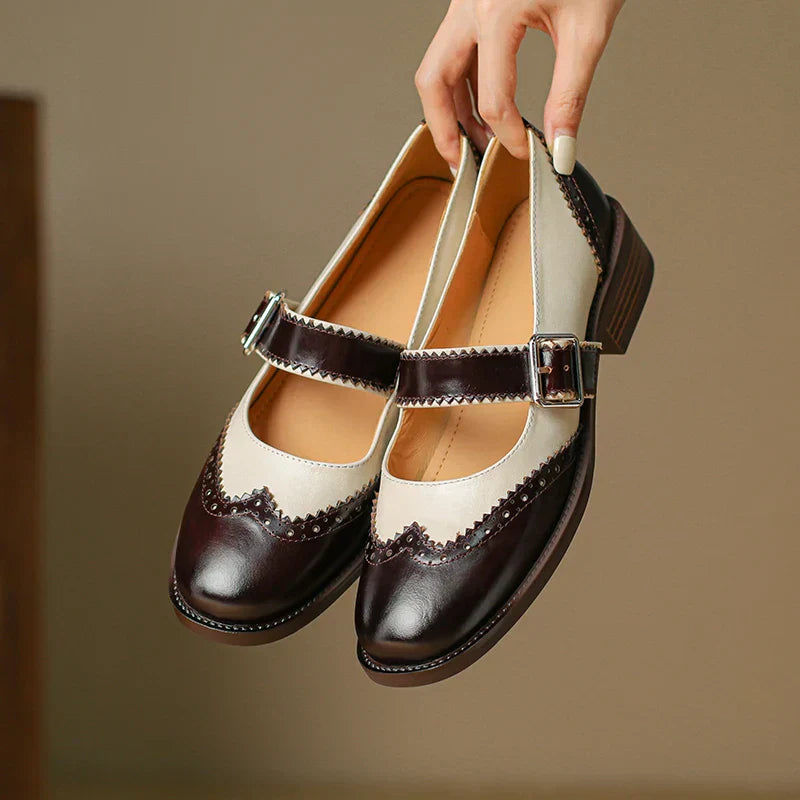Mabel&June™ - Miana Leather Mary Janes