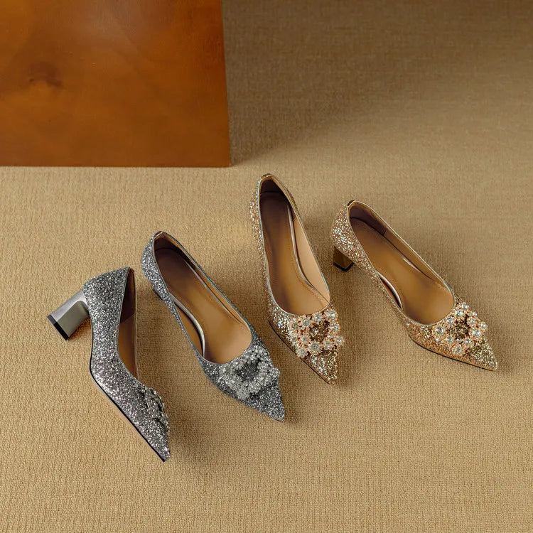 Mabel&June™ - Gloria Glitter Pumps