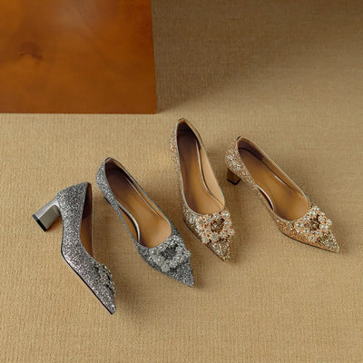 Mabel&June™ - Gloria Glitter Pumps