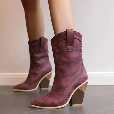 Mabelle - Orthopedic Western Boots