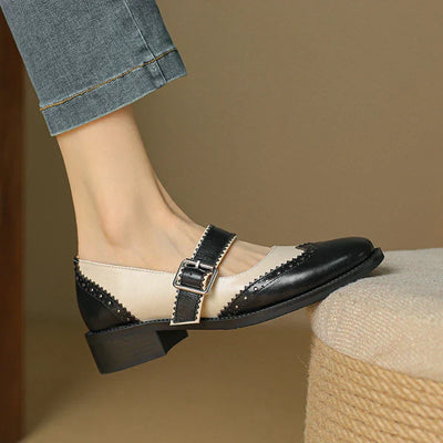 Mabel&June™ - Miana Leather Mary Janes