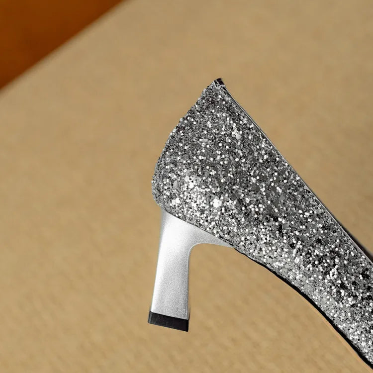 Mabel&June™ - Gloria Glitter Pumps