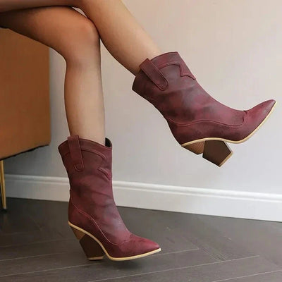 Mabelle - Orthopedic Western Boots