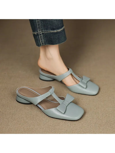 Mabel&June™ - Lina Square Toe Slippers