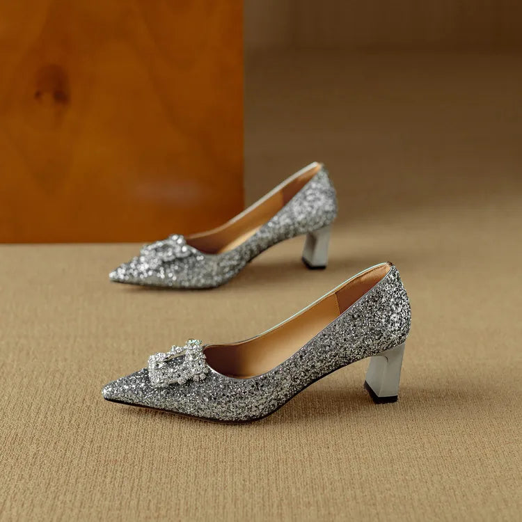 Mabel&June™ - Gloria Glitter Pumps