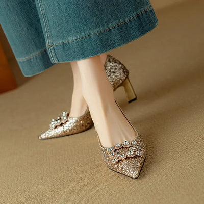 Mabel&June™ - Gloria Glitter Pumps