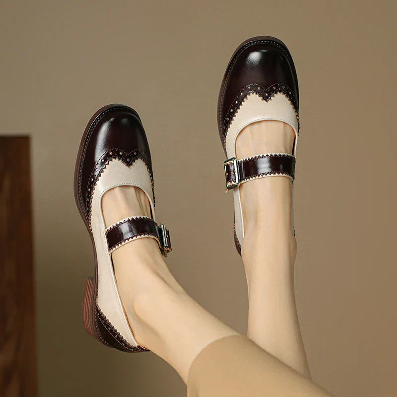 Mabel&June™ - Miana Leather Mary Janes